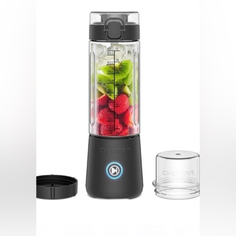 Chefman smoothie blender. 16 ounce. Rechargeable. New.